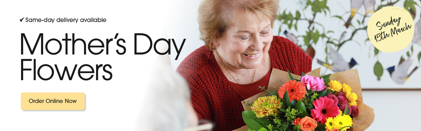 Seasonal bouquets from Fountain Flowers in Peebles offering same-day delivery